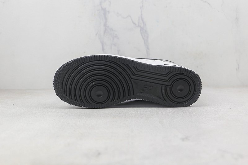 Off-White x Air Force 1 Low "Black/Gray/White" фото № 8