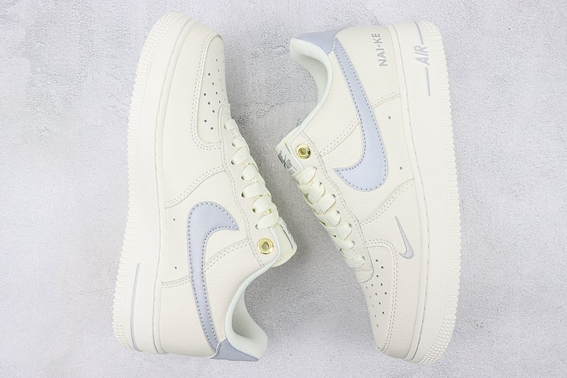 Nike Air Force 1 Low "NAI-KE Silver" фото № 6