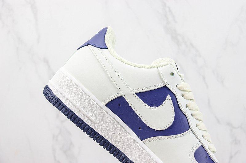Nike Air Force 1 Low "White/Night Blue" фото № 3