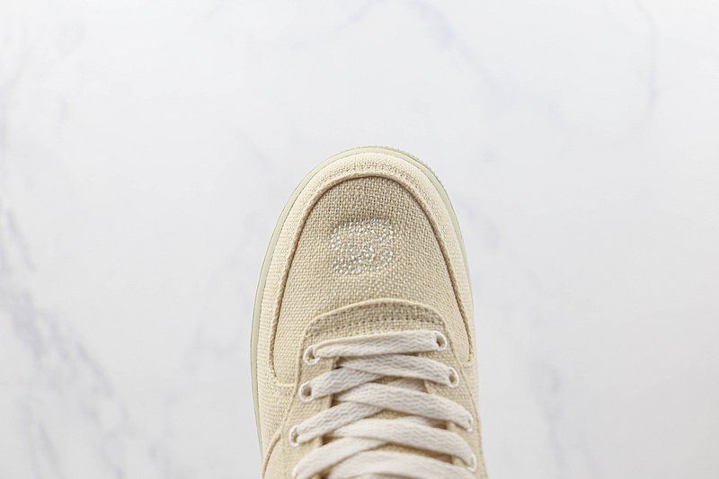 Stussy x Nike Air Force 1 Mid "Fossil" фото № 4