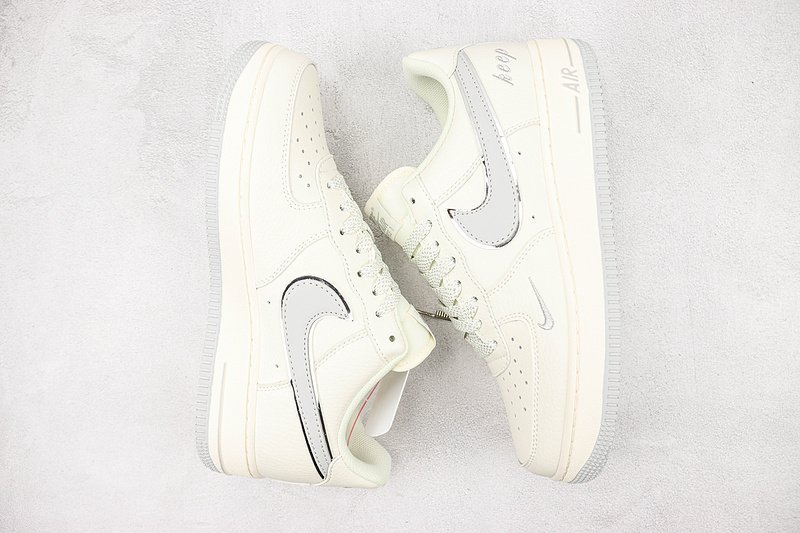 Nike Air Force 1 Low "Keep Fresh/Silver Grey" фото № 7