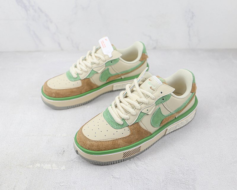 Nike Air Force 1 Low "Khaki Green/Light Beige" фото № 5