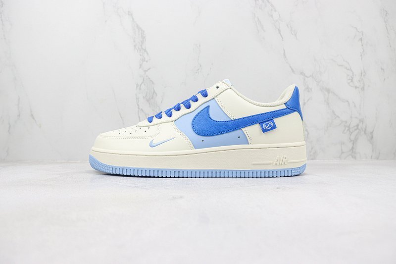 Nike Air Force 1 Low "Medium Blue/Off White" фото № 2