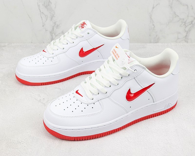 Nike Air Force 1 Low "Crystal Swoosh/Picante Red" фото № 5