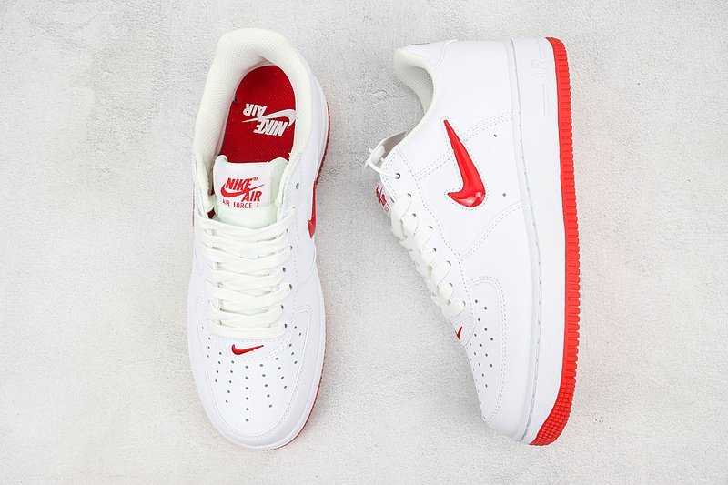 Nike Air Force 1 Low "Crystal Swoosh/Picante Red" фото № 6