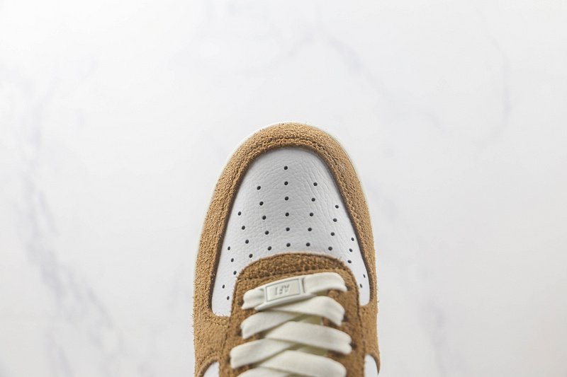Nike Air Force 1 Low "White/Brown Wheat" фото № 4