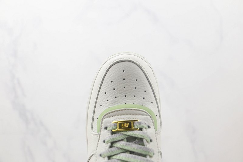Nike Air Force 1 07 Low "Mojito Green/Grey/White" фото № 4
