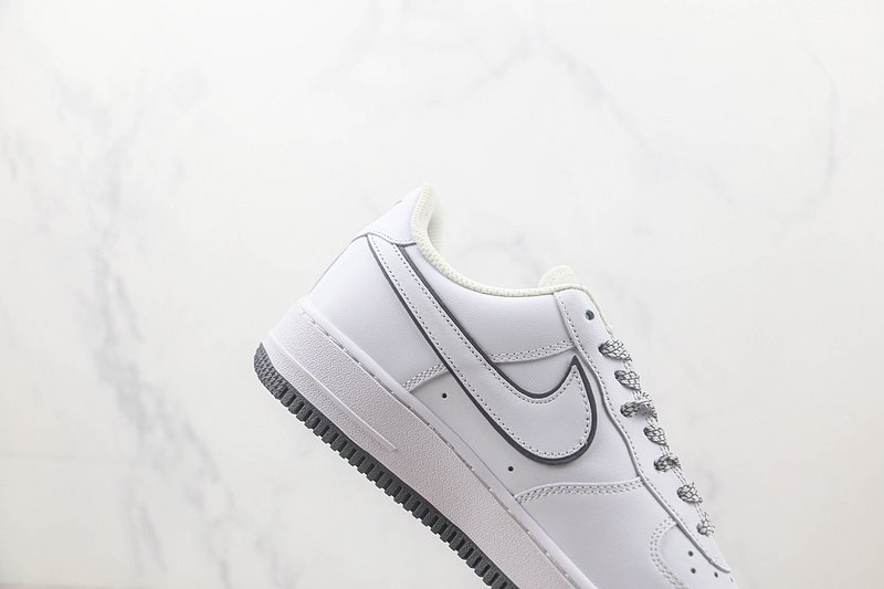 Nike Air Force 1 Low "White/Wolf Grey" фото № 3