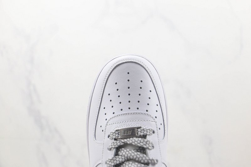 Nike Air Force 1 Low "White/Wolf Grey" фото № 4