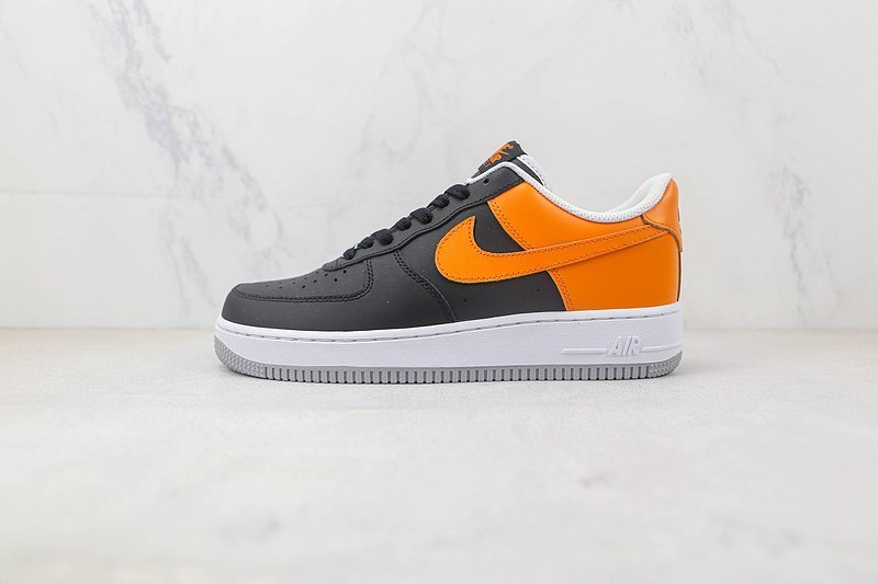 Nike Air Force 1 Low 07 "Black Kumquat/Light Smoke Grey/Laser Orange" фото № 2