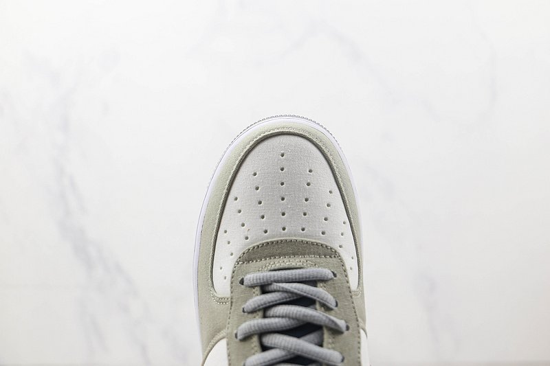 Nike Air Force 1 07 Low "Orange/Grey/Dark Blue" фото № 4