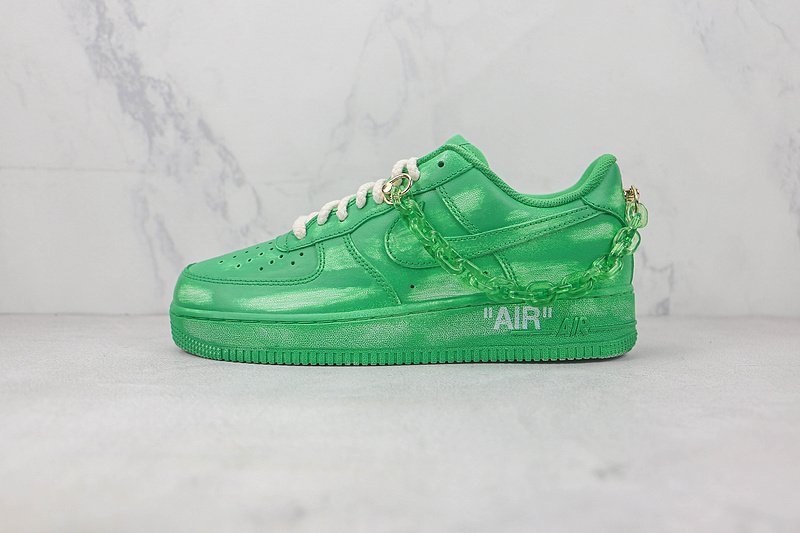 Nike Air Force 1 Low "Neon Green/Chain" фото № 2