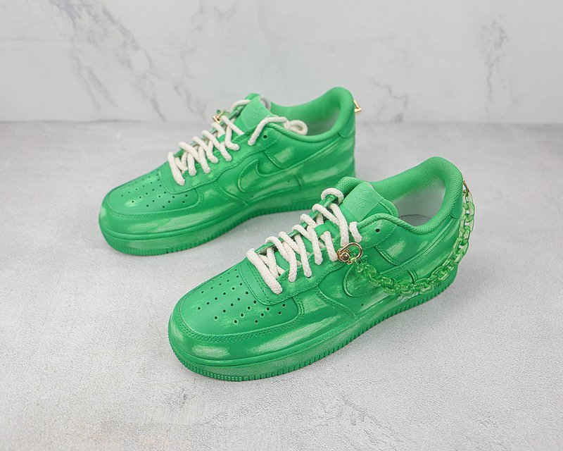 Nike Air Force 1 Low "Neon Green/Chain" фото № 5