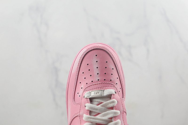 Nike Air Force 1 Low "Neon Pink/Chain" фото № 4