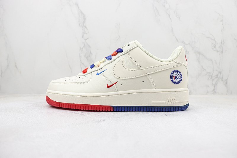 Air Force 1 Low "Cream White/Red/Blue" фото № 2