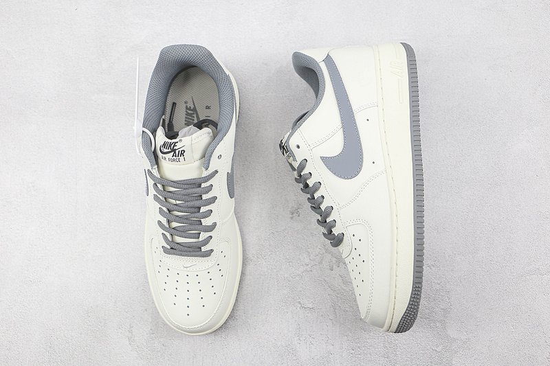 Nike Air Force 1 Low "Rice White/Dark Grey" фото № 7