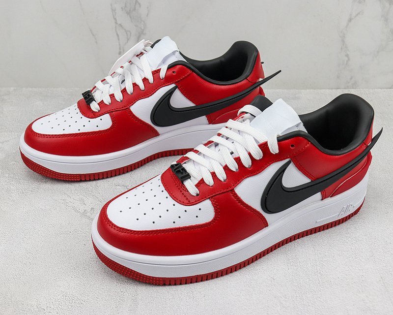 AMBUSH x Nike Air Force 1 Low "Red/White/Black" фото № 5