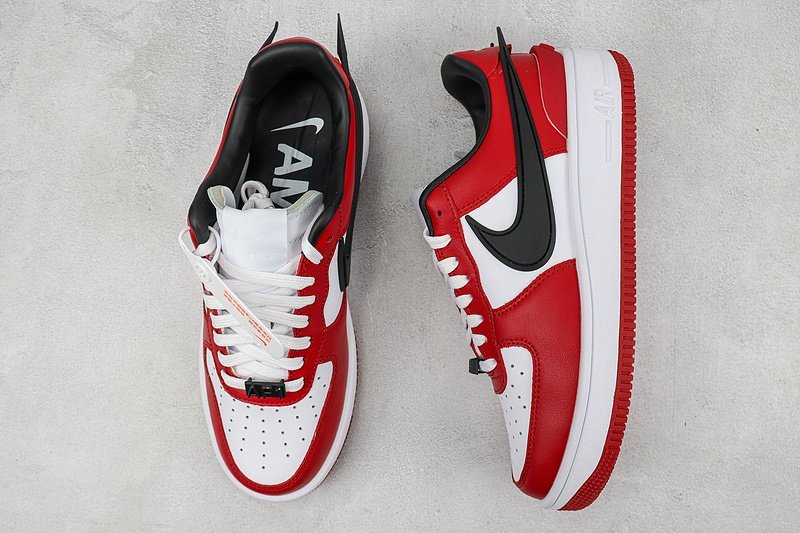 AMBUSH x Nike Air Force 1 Low "Red/White/Black" фото № 7