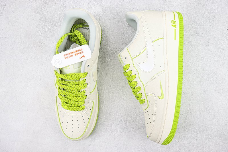 Nike Air Force 1 Low "Fluorescent Green/Pearl" фото № 7