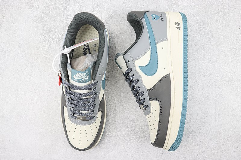 Comme des Garcons x Nike Air Force 1 Low "Rei Kawakubo/Grey" фото № 7