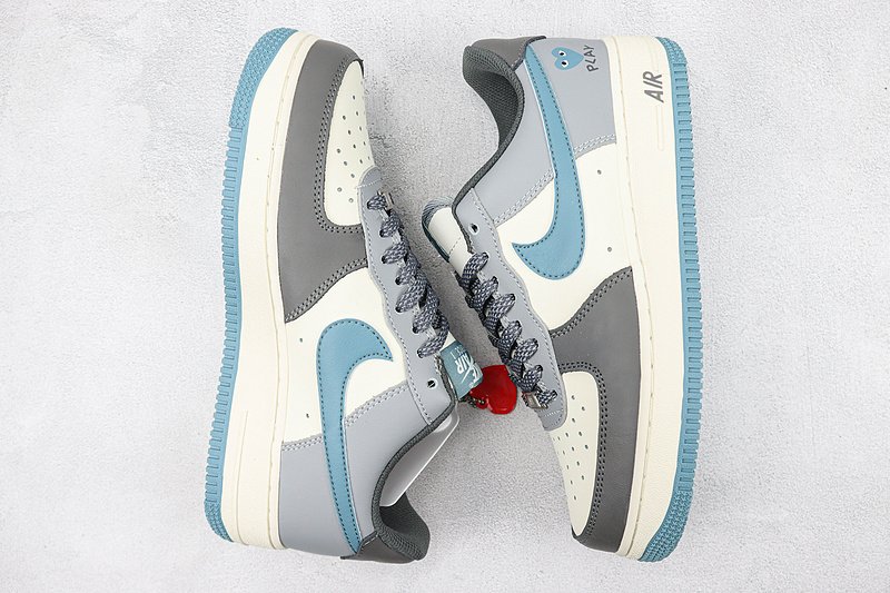 Comme des Garcons x Nike Air Force 1 Low "Rei Kawakubo/Grey" фото № 6