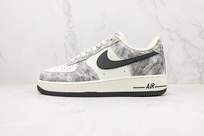 Nike Air Force 1 Low 07 "Light Grey/Rock Black/White" фото № 2