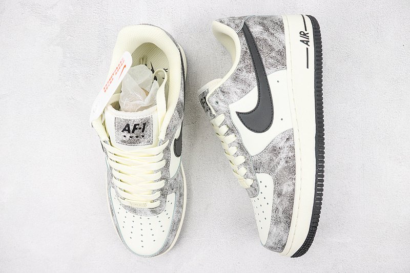 Nike Air Force 1 Low 07 "Light Grey/Rock Black/White" фото № 6