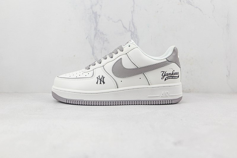 MLB x Nike Air Force 1 Low "White/Grey" фото № 2