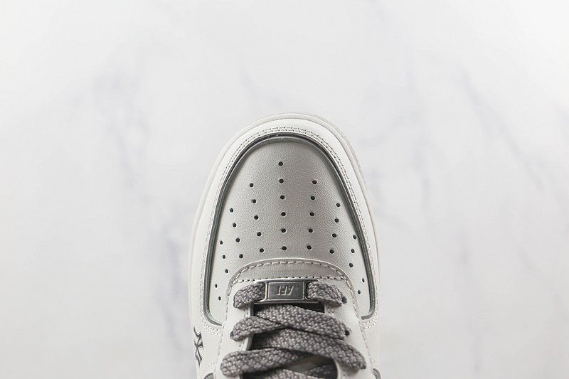 MLB x Nike Air Force 1 Low "White/Grey" фото № 4