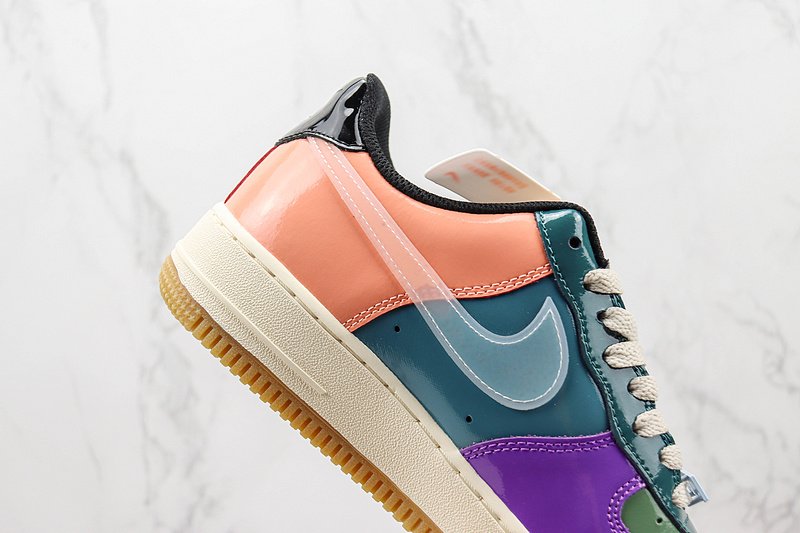 Undefeated x Nike Air Force 1 Low "Wild Berry/Purple/Blue/Purple" фото № 3