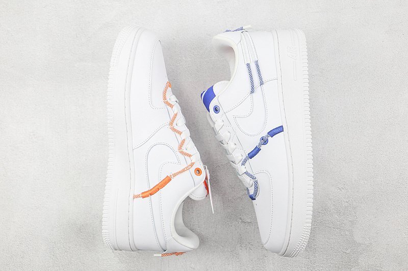 Nike Air Force 1 Low "Safety Blue/Orange" фото № 7