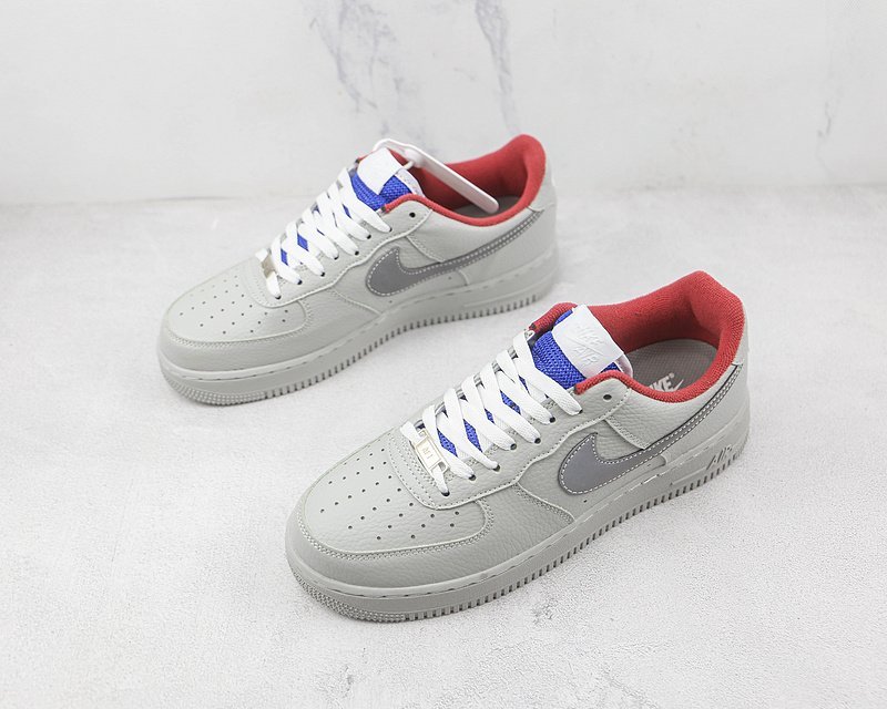 Nike Air Force 1 Low "Gray Harbor/Orange" фото № 5