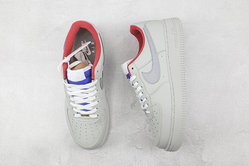 Nike Air Force 1 Low "Gray Harbor/Orange" фото № 6