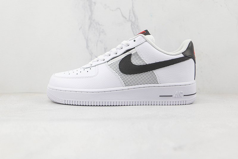 Nike Air Force 1 Low "Mesh Pocket White/Black" фото № 2