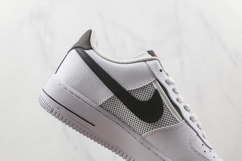 Nike Air Force 1 Low "Mesh Pocket White/Black" фото № 3