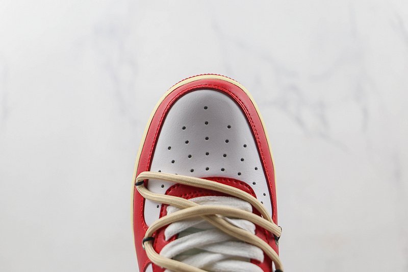 Nike Air Force 1 07 Low "University Red/White" фото № 3