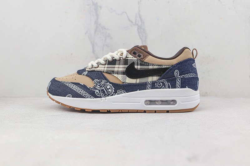 Nike Air Max 1 Paisley "Denim Brown" фото № 2