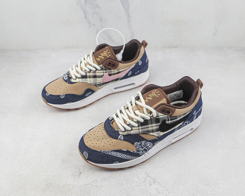 Nike Air Max 1 Paisley "Denim Brown" фото № 7
