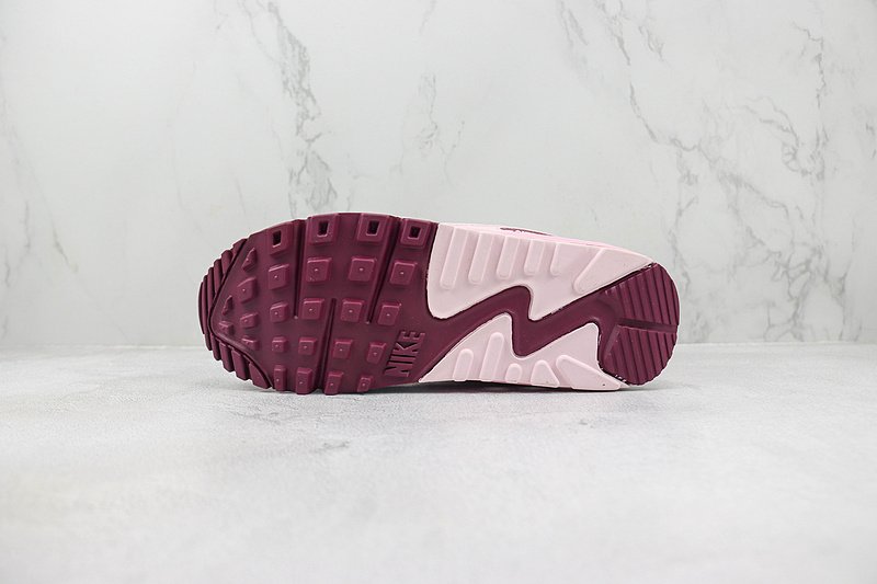 Nike Air Max 90 "White/Pink/Burgundy" фото № 8