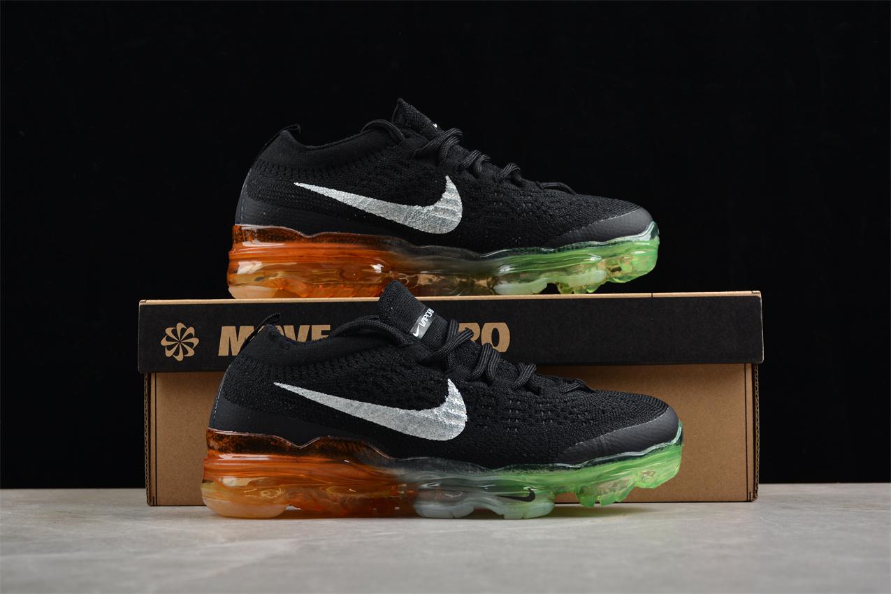 Nike Air VaporMax 2023 "Black/Multi Sole" фото № 9