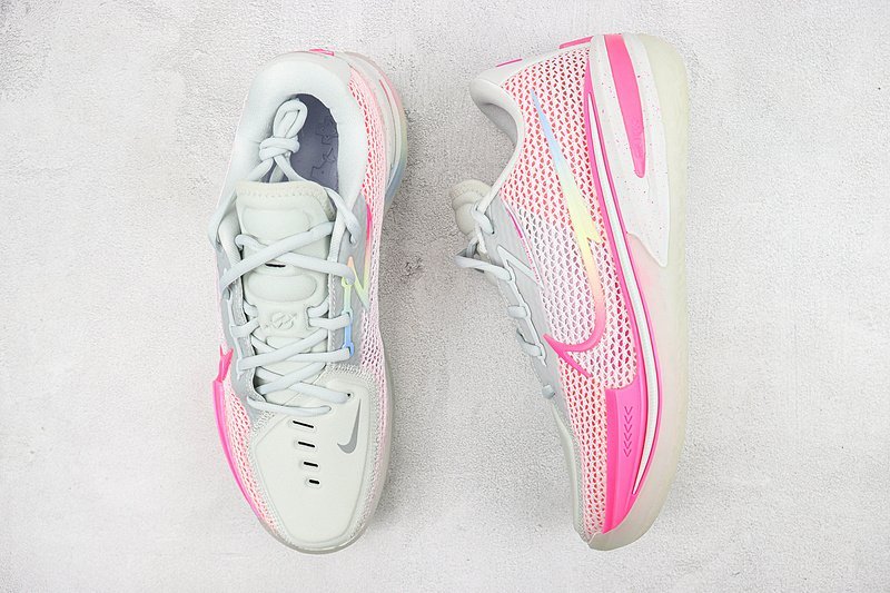 Nike Air Zoom GT Cut "Pure Platinum/Pink Blast" фото № 6