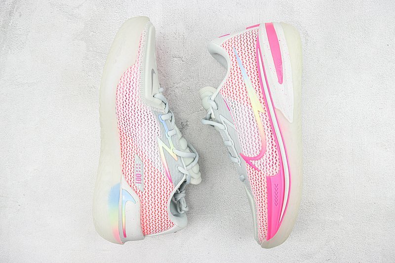 Nike Air Zoom GT Cut "Pure Platinum/Pink Blast" фото № 7