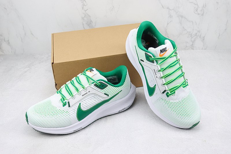 Nike Air Zoom Pegasus 40 "White/Green Mesh" фото № 7