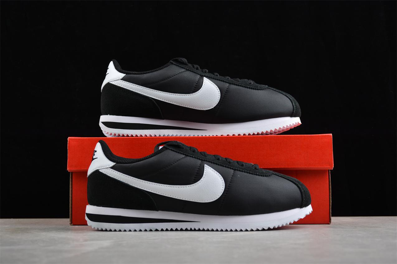 Nike Cortez "Black/White" фото № 9