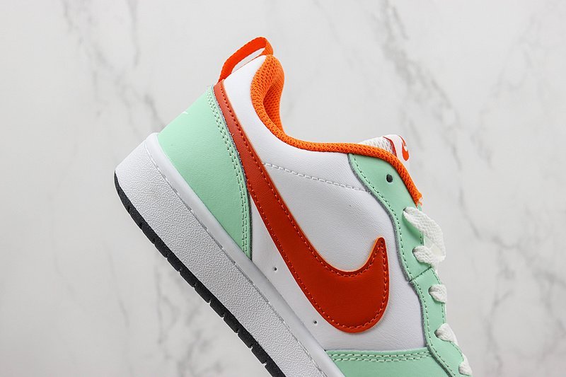 Nike Court Borough Low 2 "Mint Green/White/Orange" фото № 3