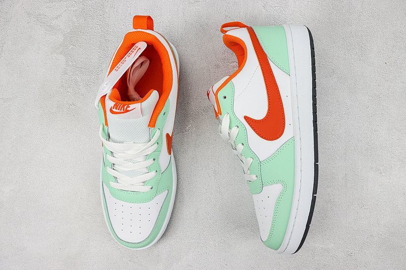 Nike Court Borough Low 2 "Mint Green/White/Orange" фото № 6
