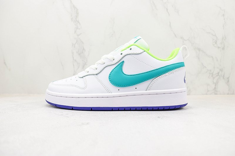 Nike Court Borough Low 2 "White/Teal Blue" фото № 2