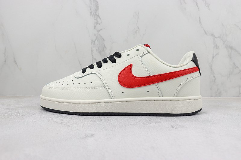 Nike Court Vision Low "White/Red" фото № 2