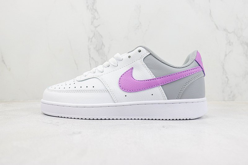 Nike Court Vision Low "White/Rush Fuchsia" фото № 2