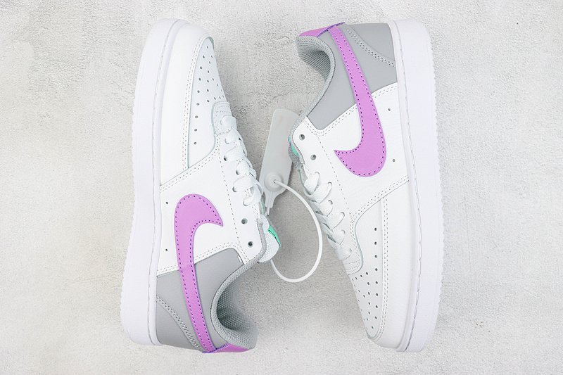 Nike Court Vision Low "White/Rush Fuchsia" фото № 6